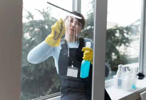 Nettoyage de vitres intérieures et extérieures à Clesles